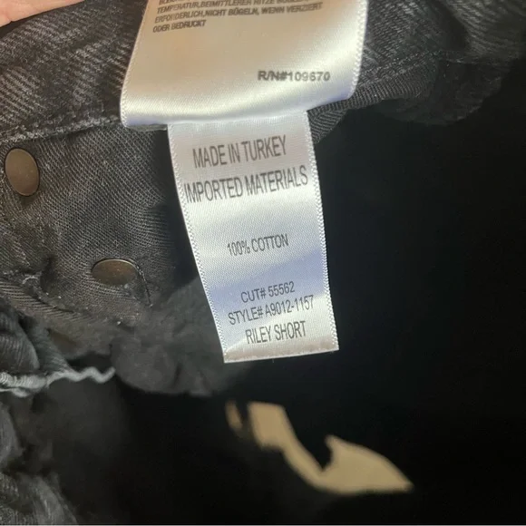 AGolde Riley Short Size 23 Vortex - Picture 6 of 6